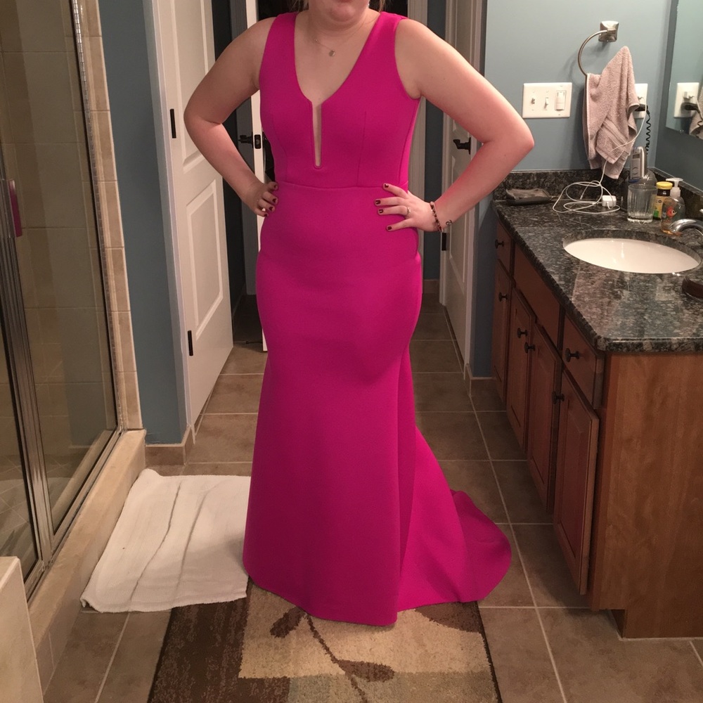 Bebe pink party dress! New with tags!